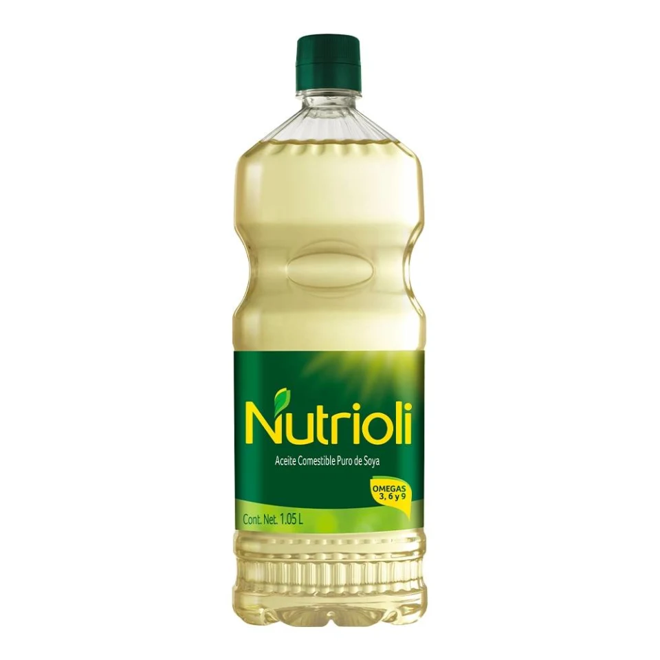 aceite puro de soya nutrioli 946ml $ 52