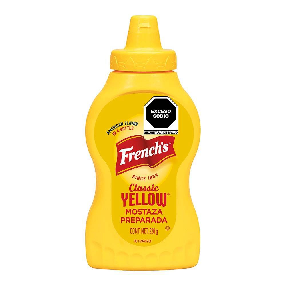 mostaza frenchs classic 226g $ 30