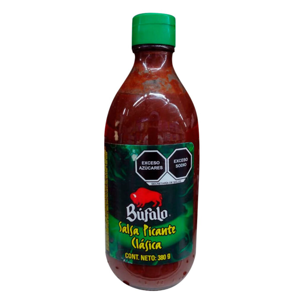 salsa picante bufalo 380g $ 27